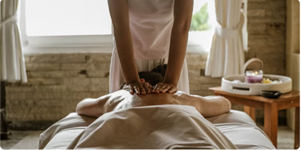 Spa treatment room